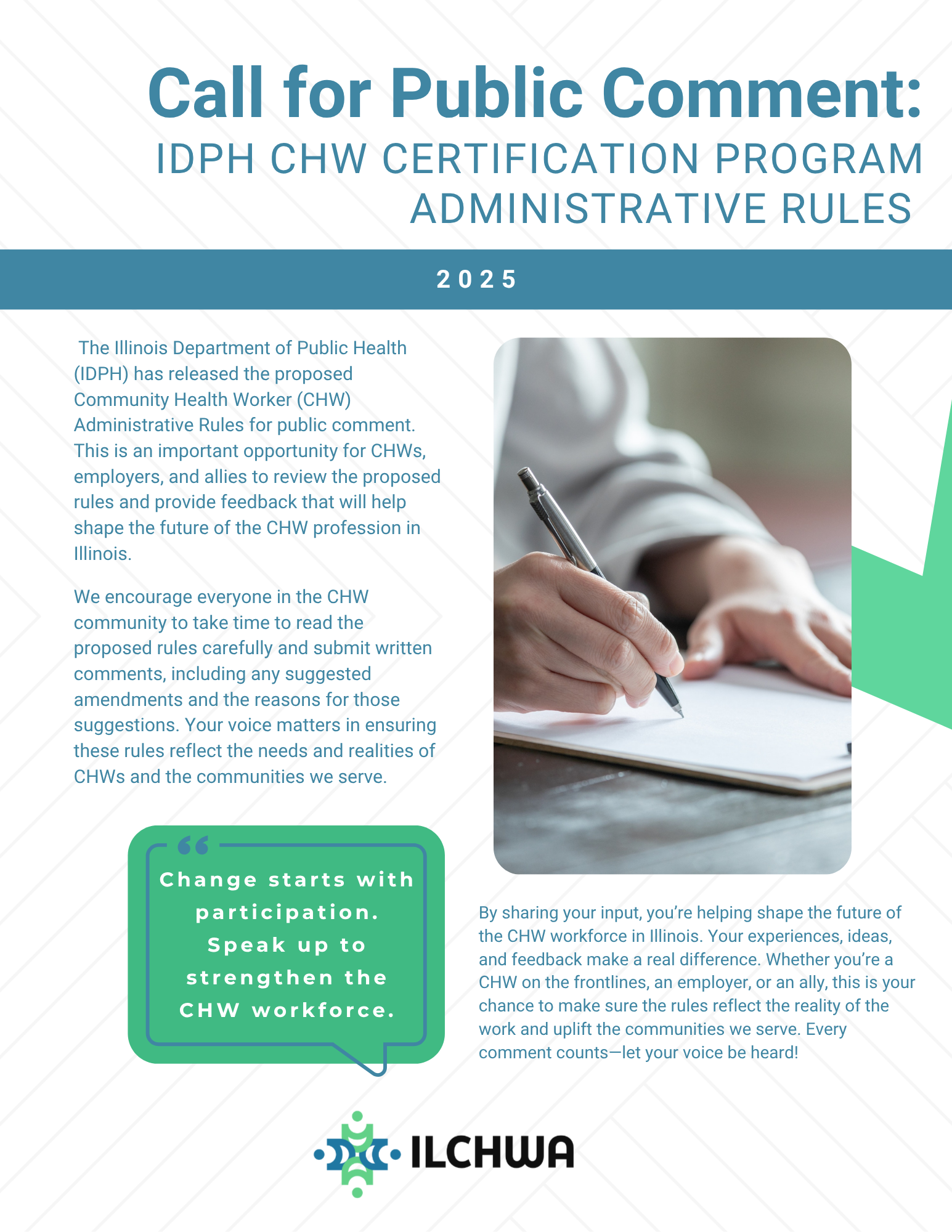 Call for Public Comment